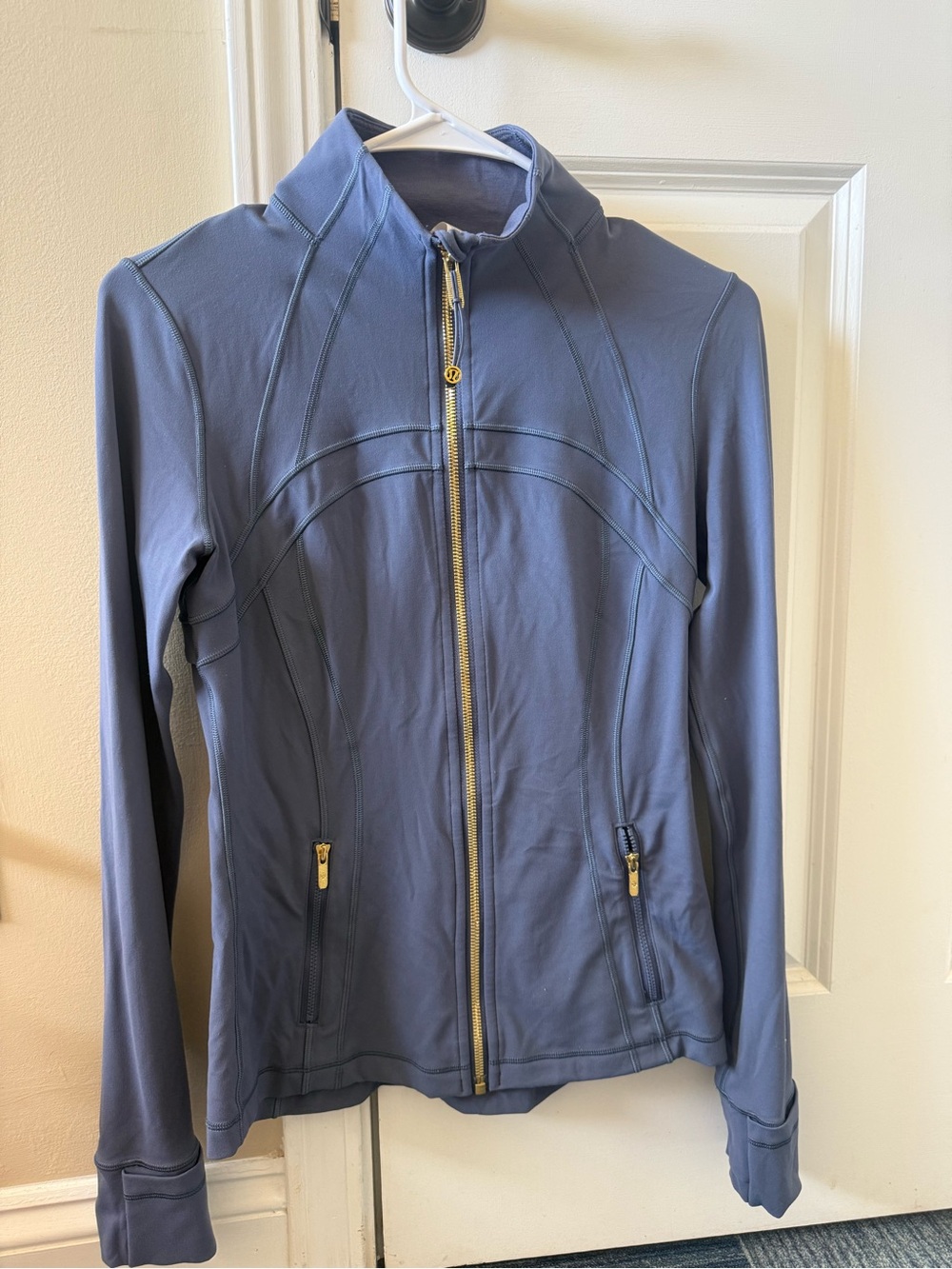 lululemon athletica Slate Blue Zip-Up Jacket